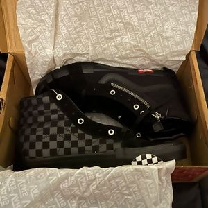 VANS Sk8-Hi Reissue checkerboard black